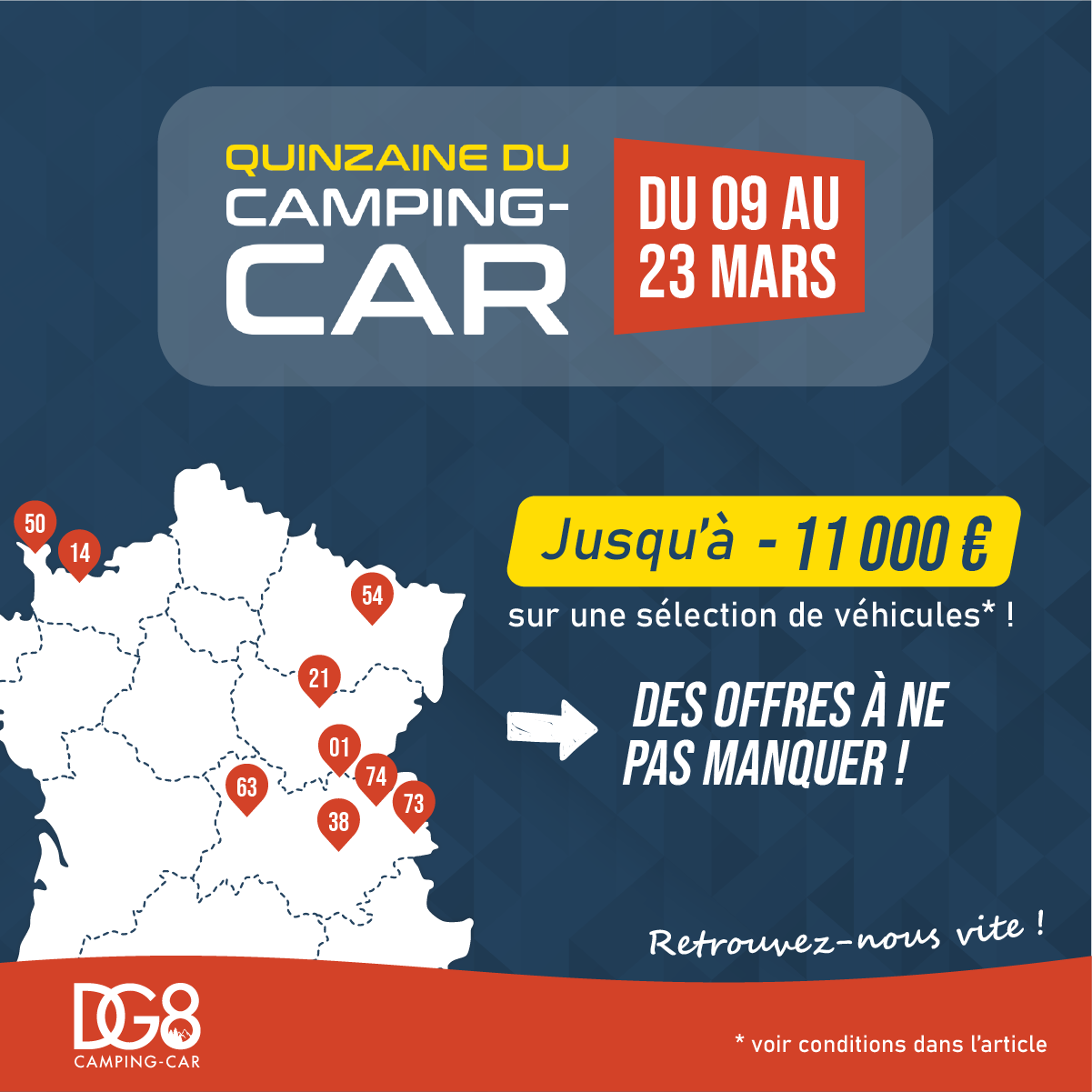 camping car la quinzaine
